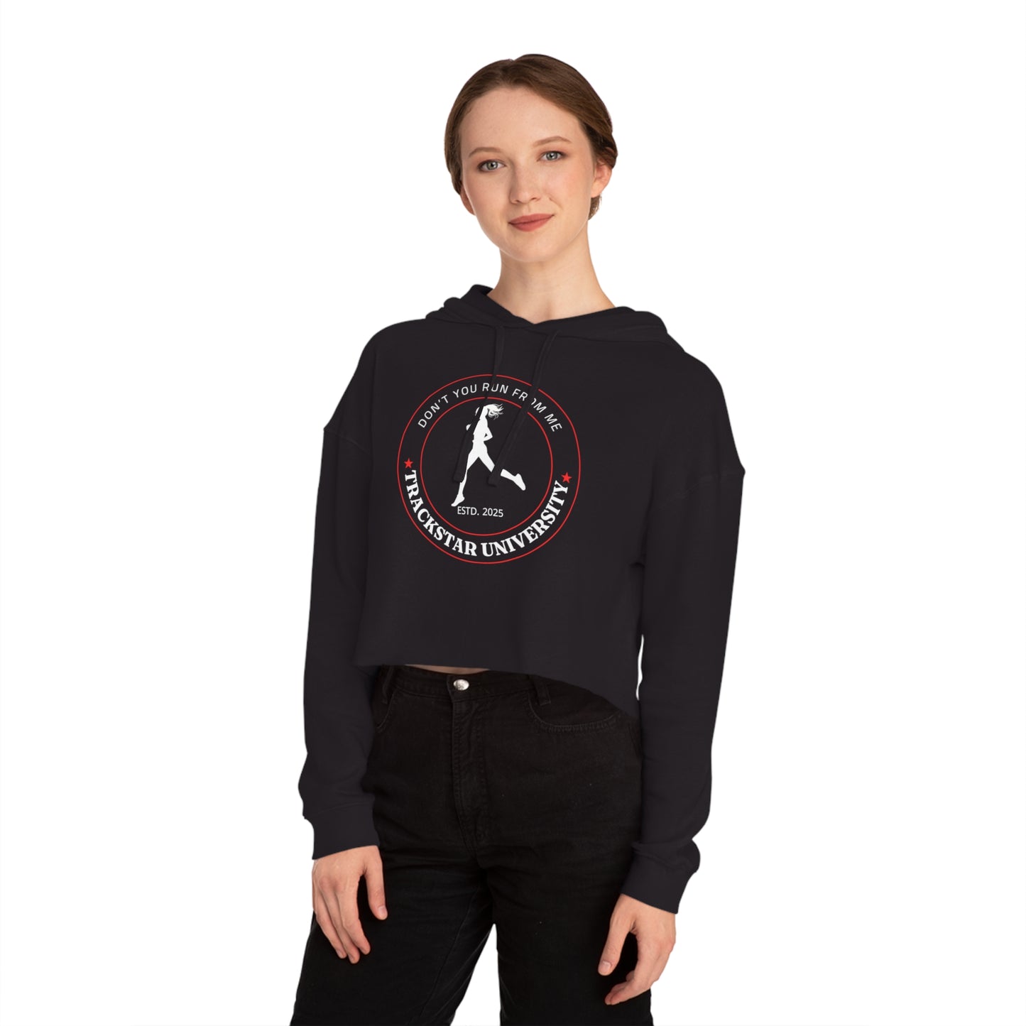 Trickstar University Cropped Hoodie