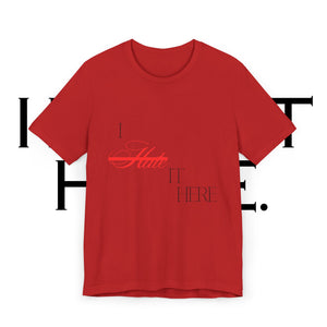 I hate it here basement tee