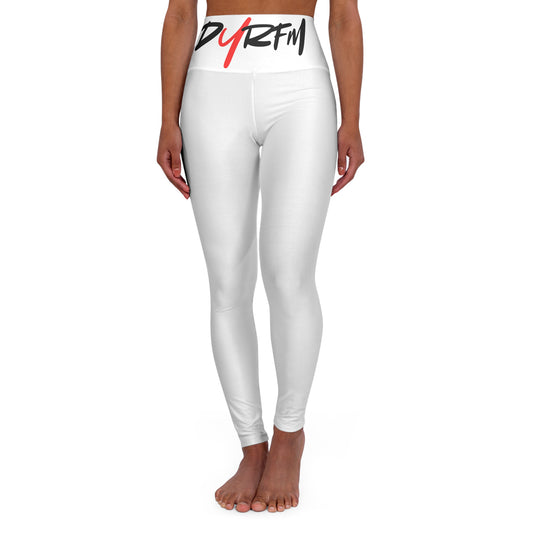 High Waisted Yoga Leggings with Inspirational Quotes, Activewear for Fitness, Gym, Yoga, Gift for Her, Motivational Workout Pants