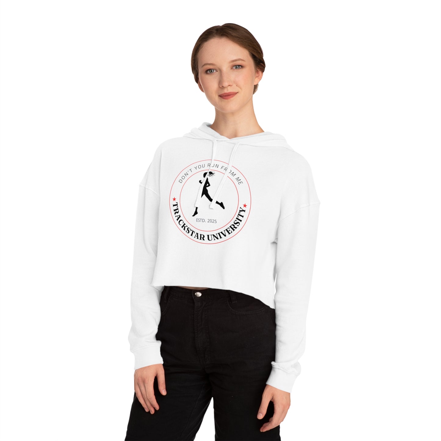 Trickstar University Cropped Hoodie