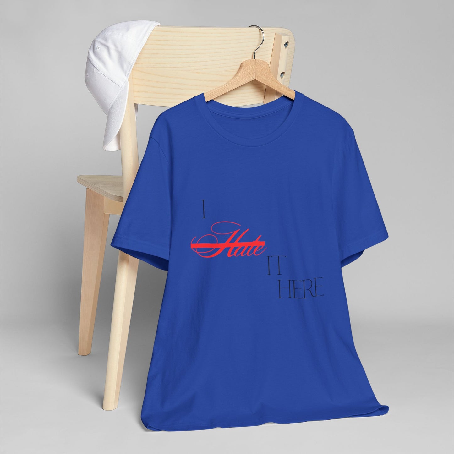 I hate it here basement tee