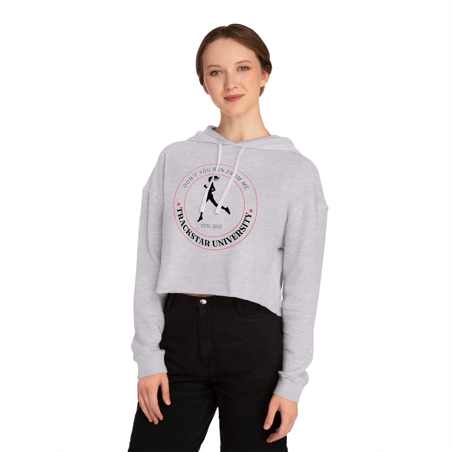 Trickstar University Cropped Hoodie