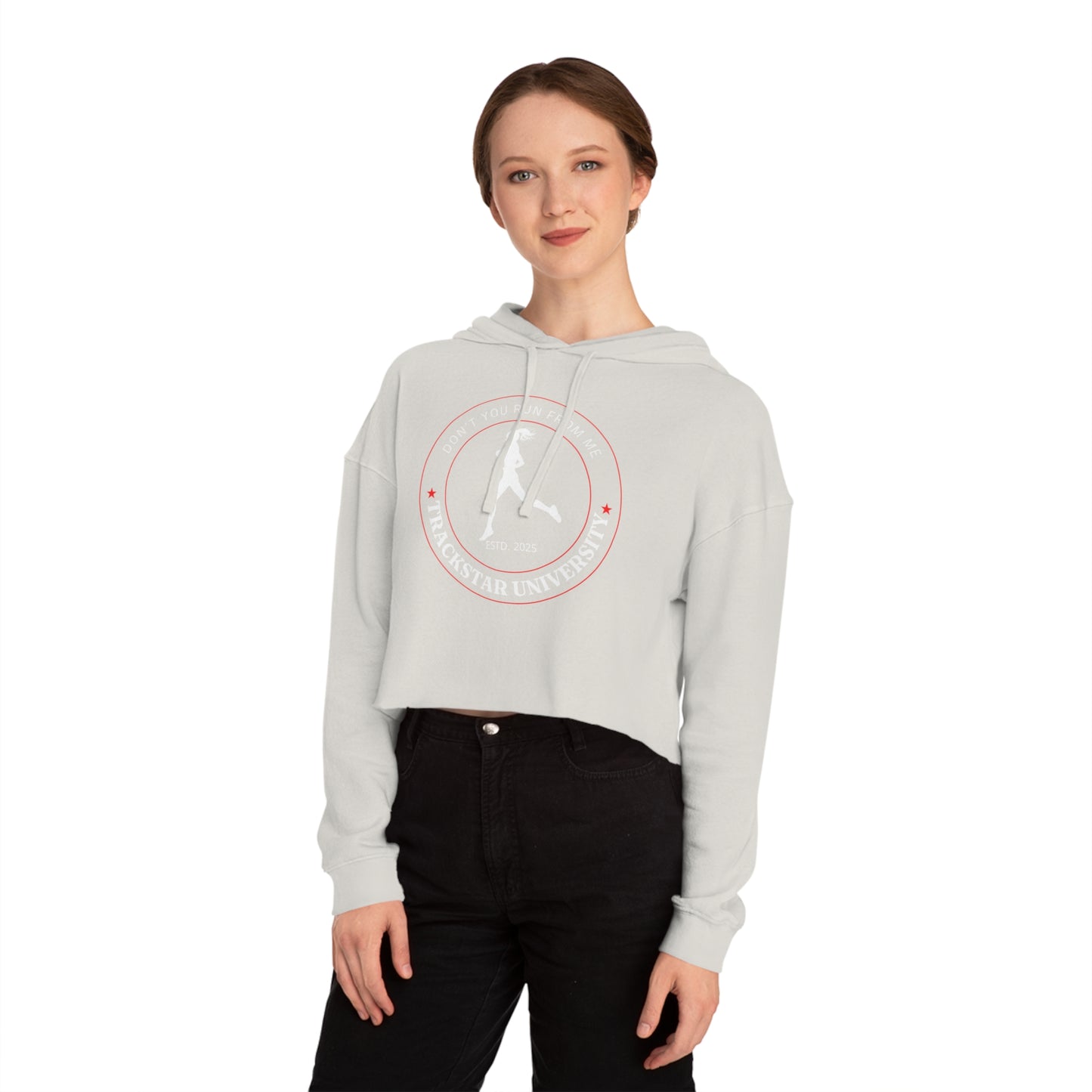 Trickstar University Cropped Hoodie