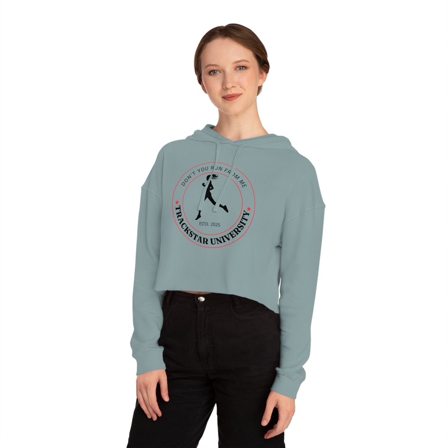 Trickstar University Cropped Hoodie