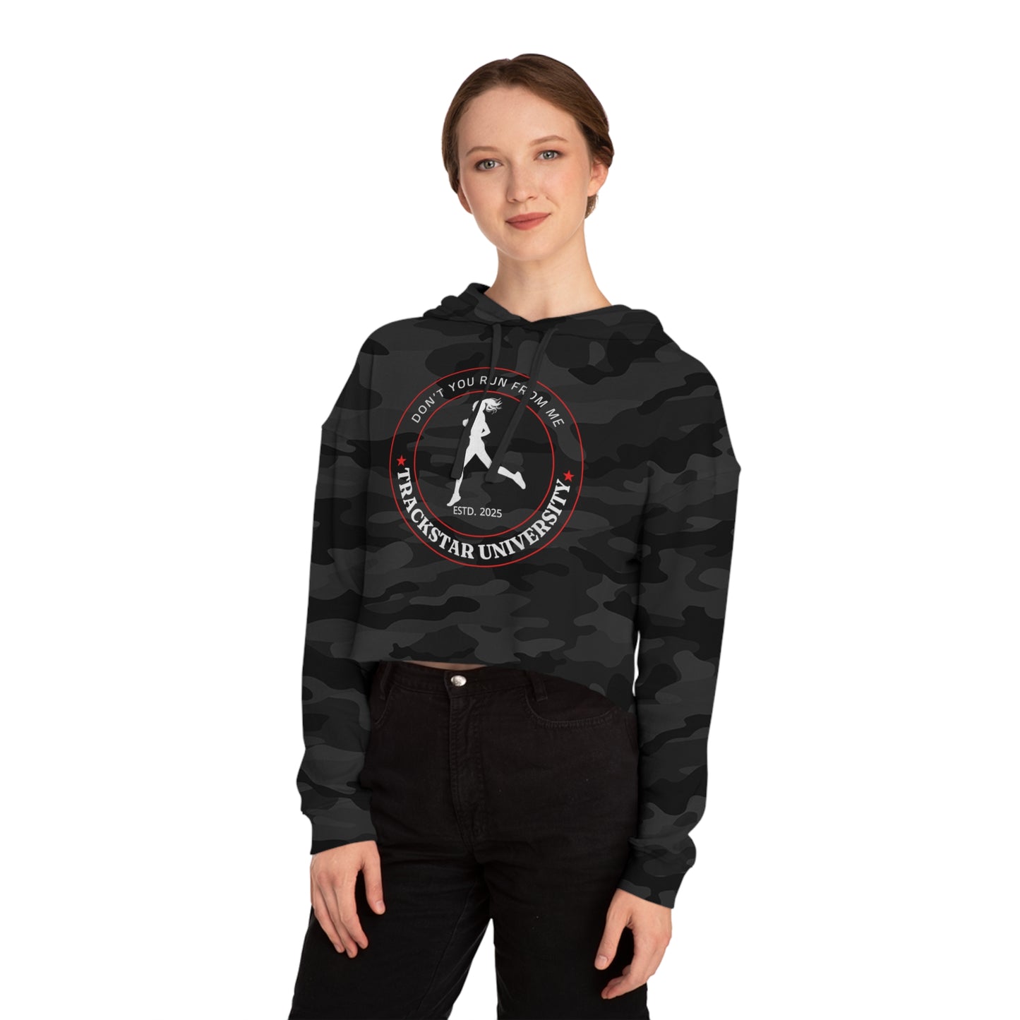 Trickstar University Cropped Hoodie