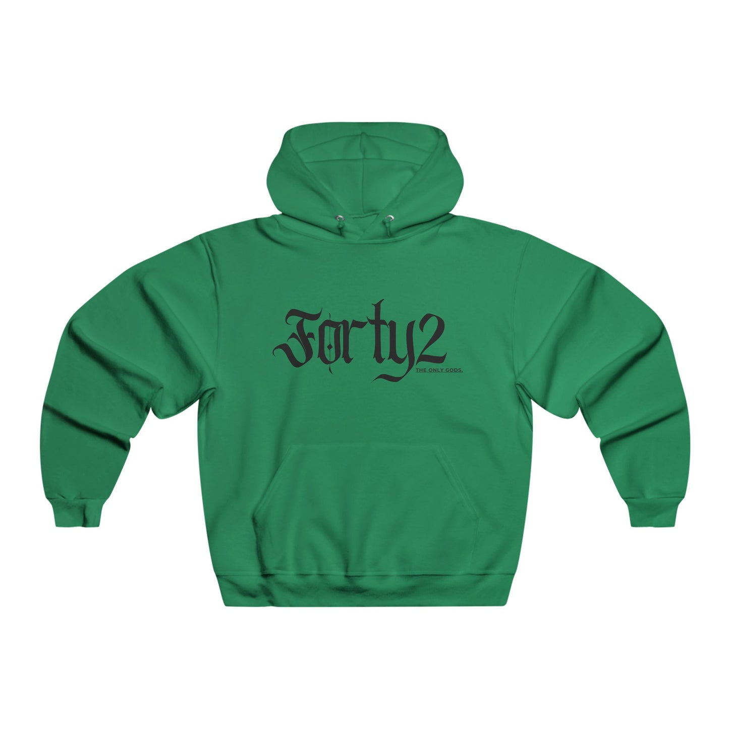 Stylish Men's Hoodie with 'Forty2' Design, Cozy Casualwear, Streetwear, Gift for Him, Unisex Sweatshirt