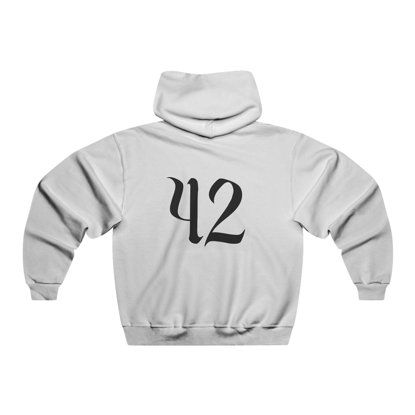 Stylish Men's Hoodie with 'Forty2' Design, Cozy Casualwear, Streetwear, Gift for Him, Unisex Sweatshirt