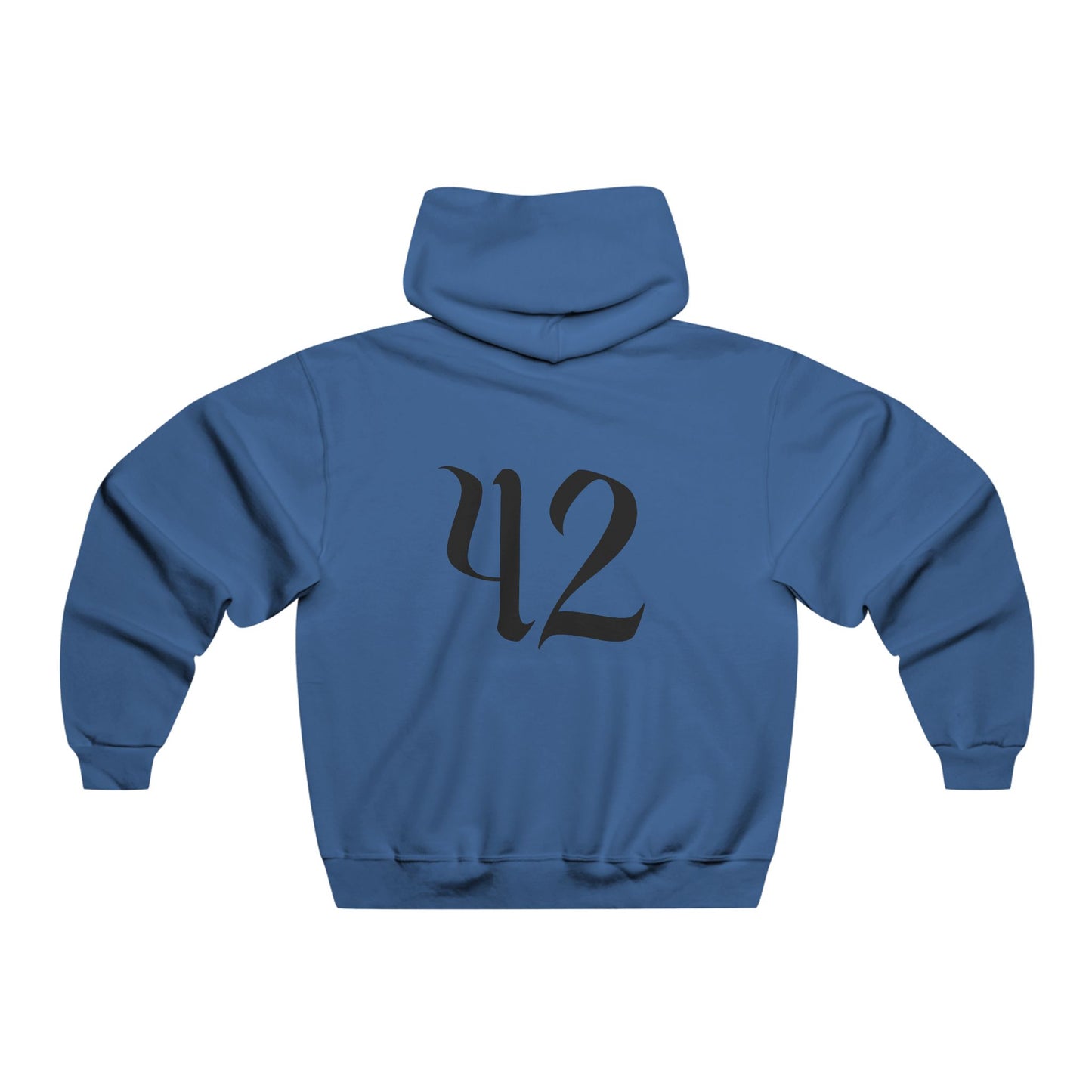 Stylish Men's Hoodie with 'Forty2' Design, Cozy Casualwear, Streetwear, Gift for Him, Unisex Sweatshirt
