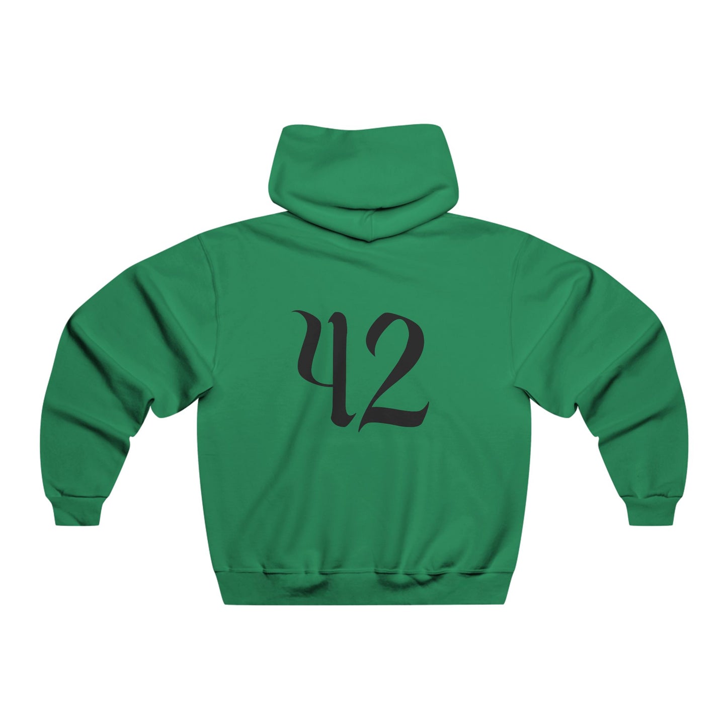 Stylish Men's Hoodie with 'Forty2' Design, Cozy Casualwear, Streetwear, Gift for Him, Unisex Sweatshirt
