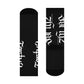 Cushioned Crew Socks with Stylish Text Design, Comfortable Everyday Wear, Great Gift for All Occasions, Trendy Fashion Accessory, [...]